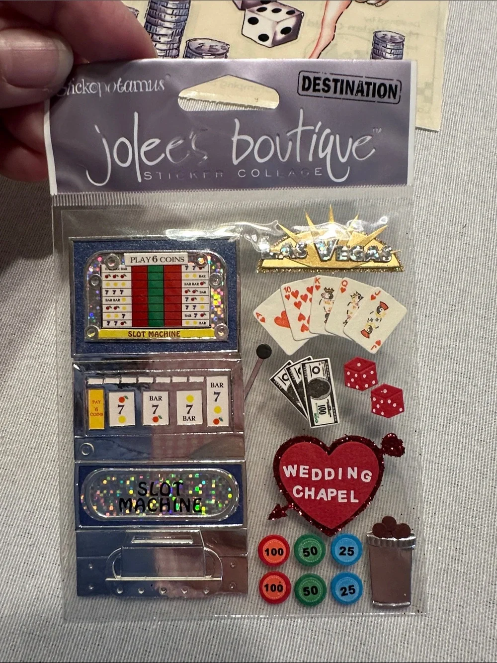 Las Vegas Sticker Pack - Mixed Brands